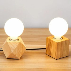 lampe de chevet bois PROVENCE