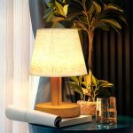 lampe de chevet bois OSCAR
