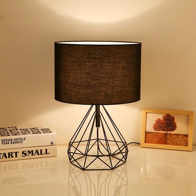 Lampe minimaliste en bois