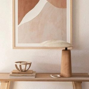 lampe de chevet bois ALLEN