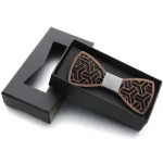 Noeud papillon en bois