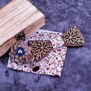 accessoire homme en bois
