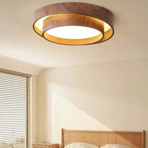 Plafonnier Bois Scandinave