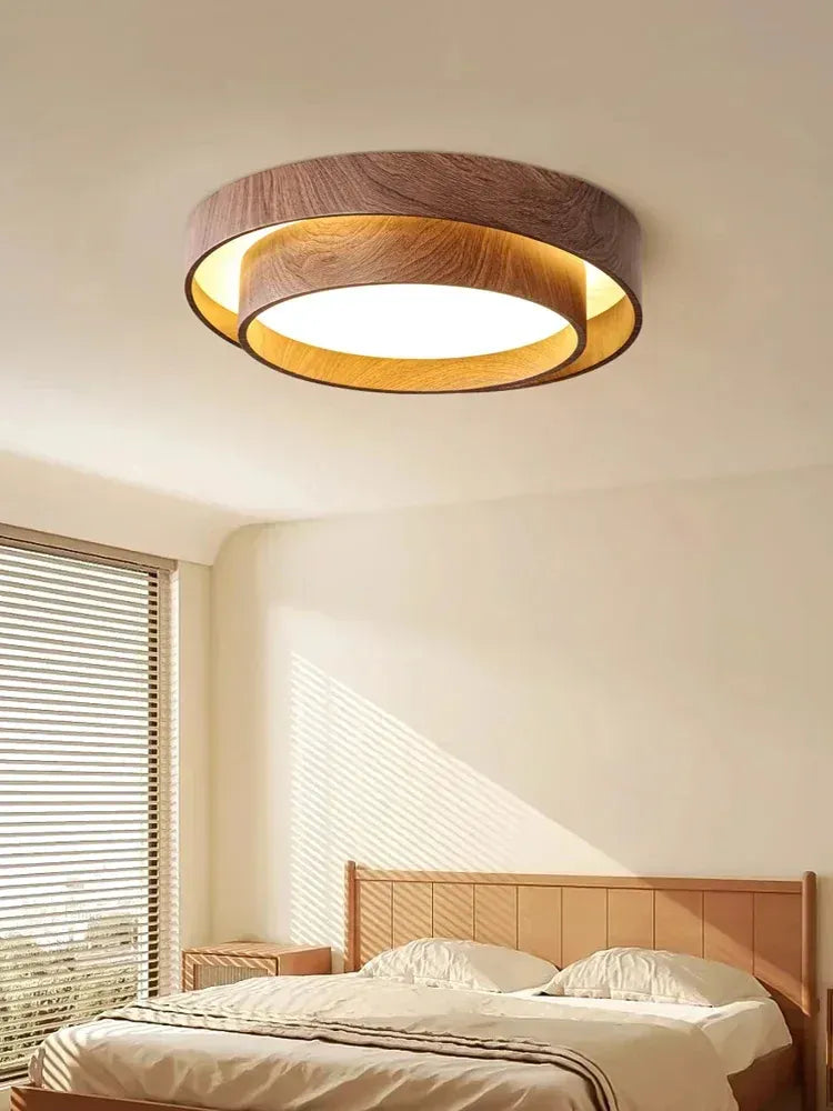 Plafonnier Bois Scandinave