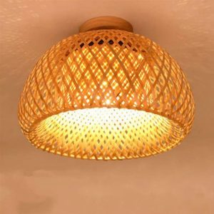 luminaire bambou moderne