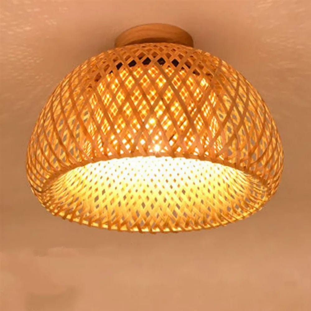 luminaire bambou moderne