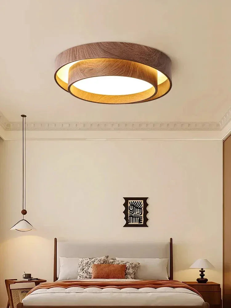 Luminaire Scandinave en bois