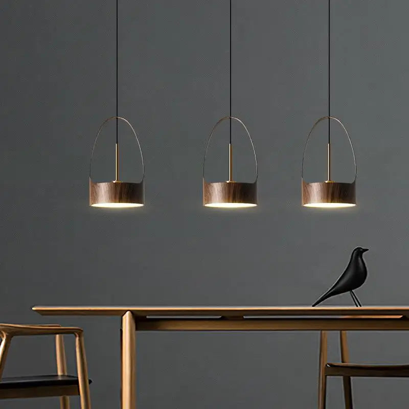 design suspension en bois