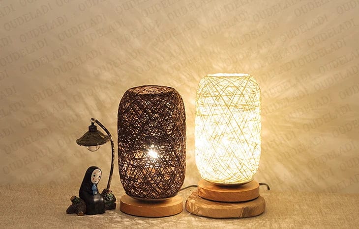 Lumière douce rotin ETERNEL