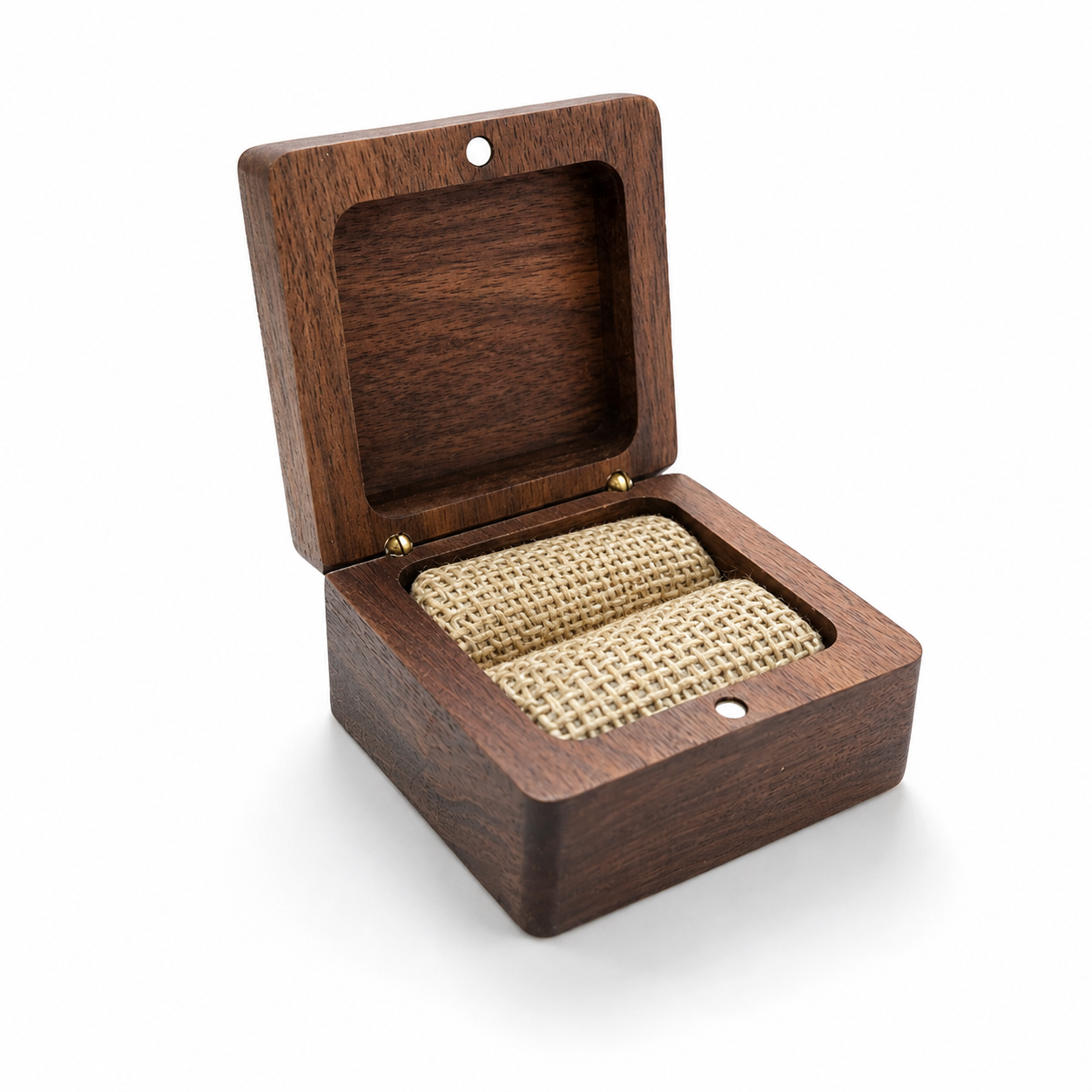 Boîte à bijou en bois naturel