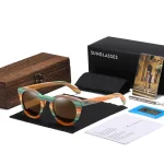 lunette de soleil bambou Amber