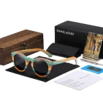 lunette de soleil bambou UV400