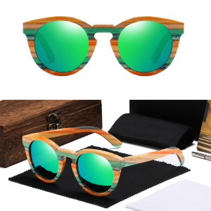 style aviateur en bambou