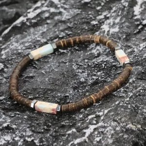 bracelet perles naturelles