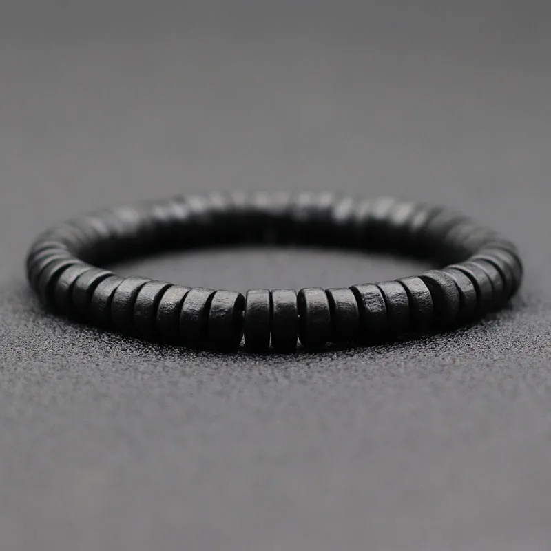 élégance bois naturel bracelet homme