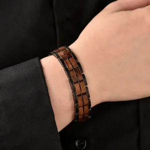 Bracelet Couple Gravé Cadeau Homme Femme