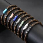 bracelet homme bois de coco