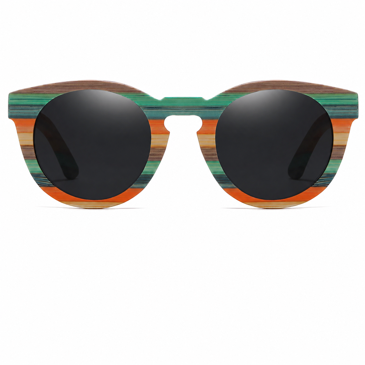 lunette style aviateur bambou