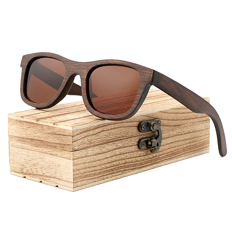 lunette de soleil bambou espresso