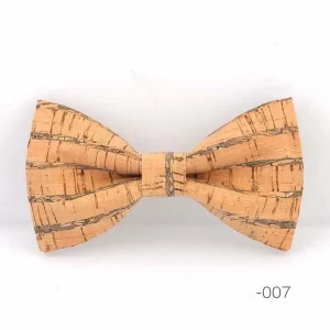 Nœud Papillon en Bois Vintage élégant
