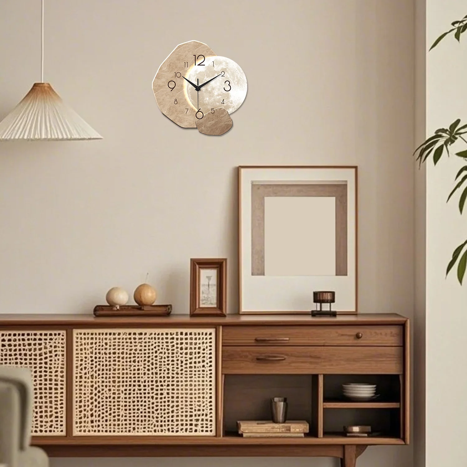 horloge silencieuse moderne