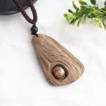 collier harmonie en bois de santal