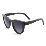 lunettes de soleil en bois UV400 élégance