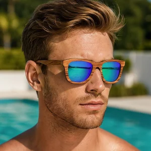 bambou lunettes UV400