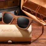 lunettes de soleil en ébène