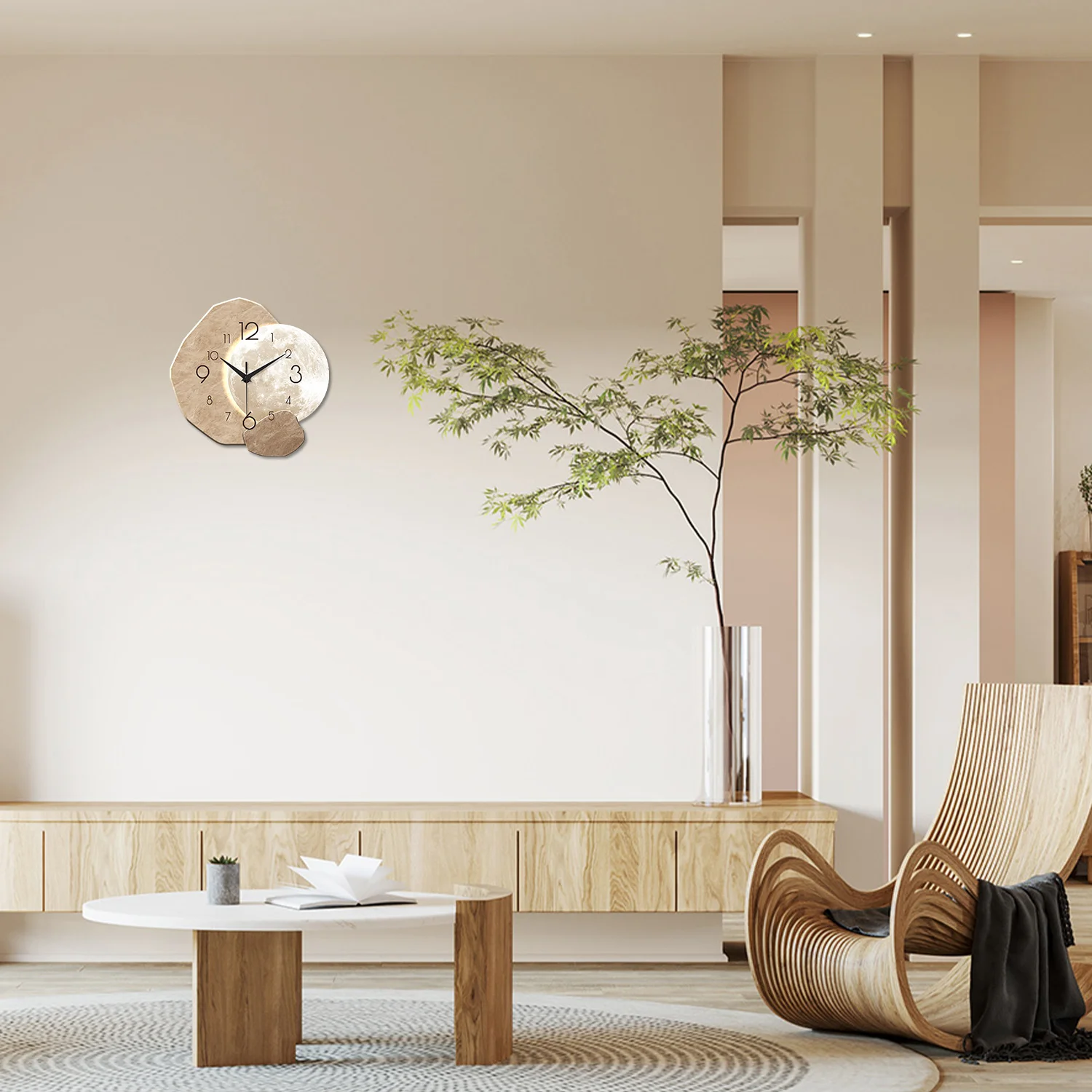 horloge murale quartz