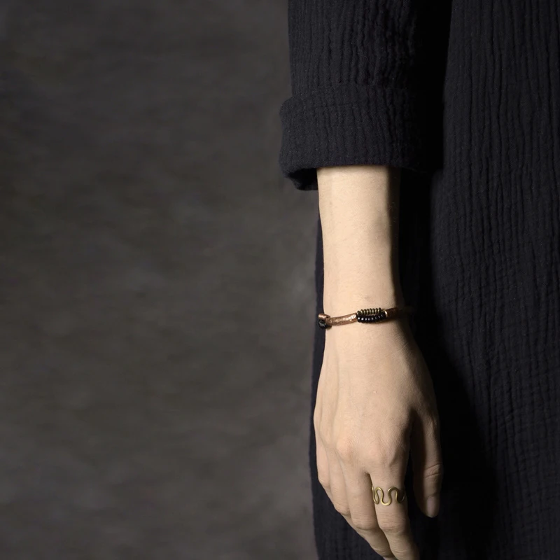 bracelet en bois d'ébène
