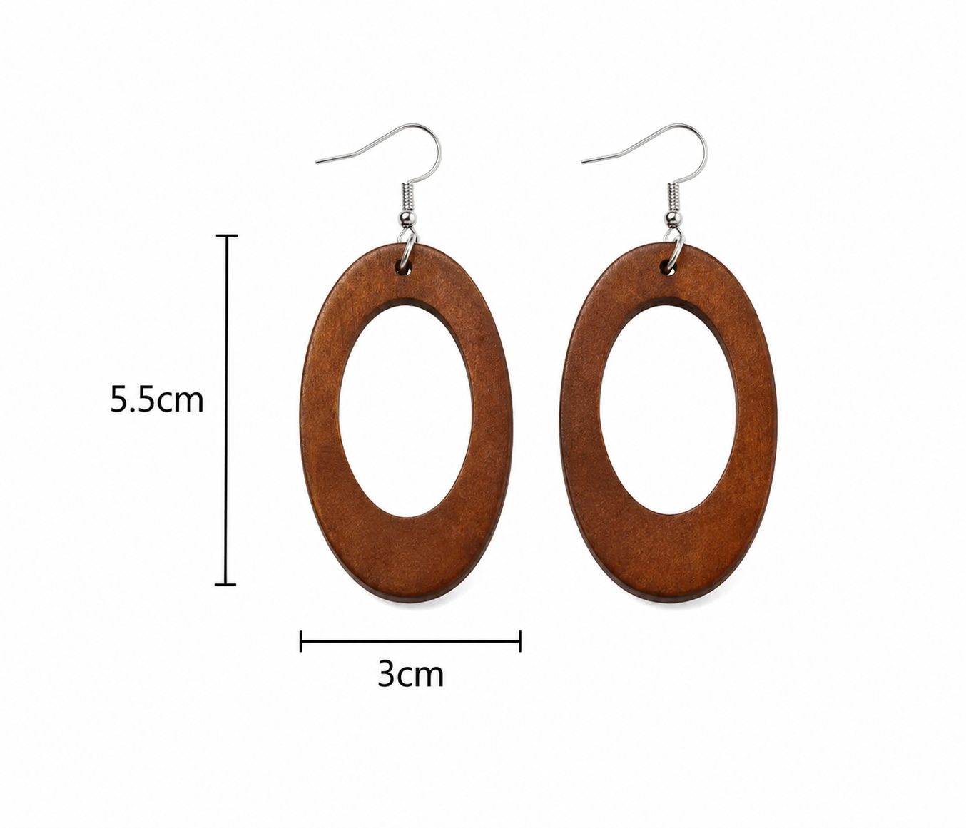 Accessoires géométriques en bois