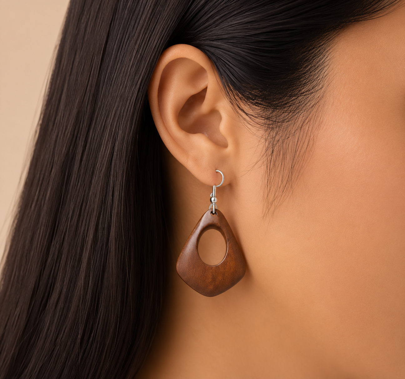 Bijoux en bois tendance