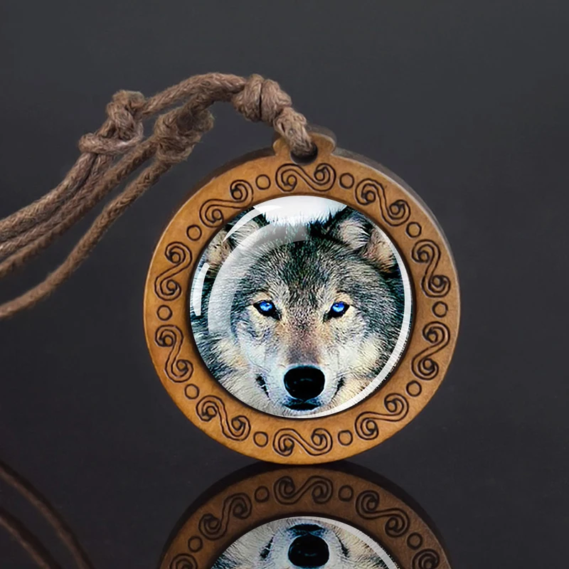 Collier Loup en Bois – Pendentif Esprit Sauvage – Image 29