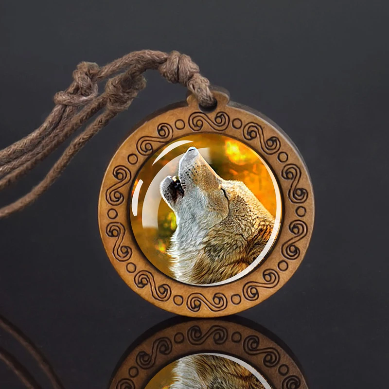 Collier Loup en Bois – Pendentif Esprit Sauvage – Image 17