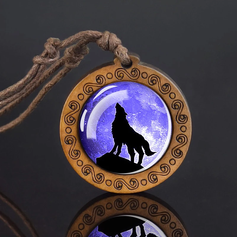 Collier Loup en Bois – Pendentif Esprit Sauvage – Image 27