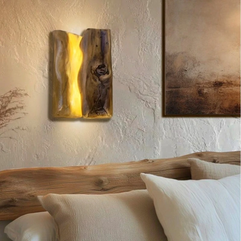Applique Murale LED en Bois Massif Design – Image 3