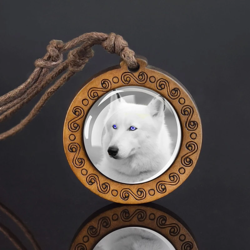 Collier Loup en Bois – Pendentif Esprit Sauvage – Image 18