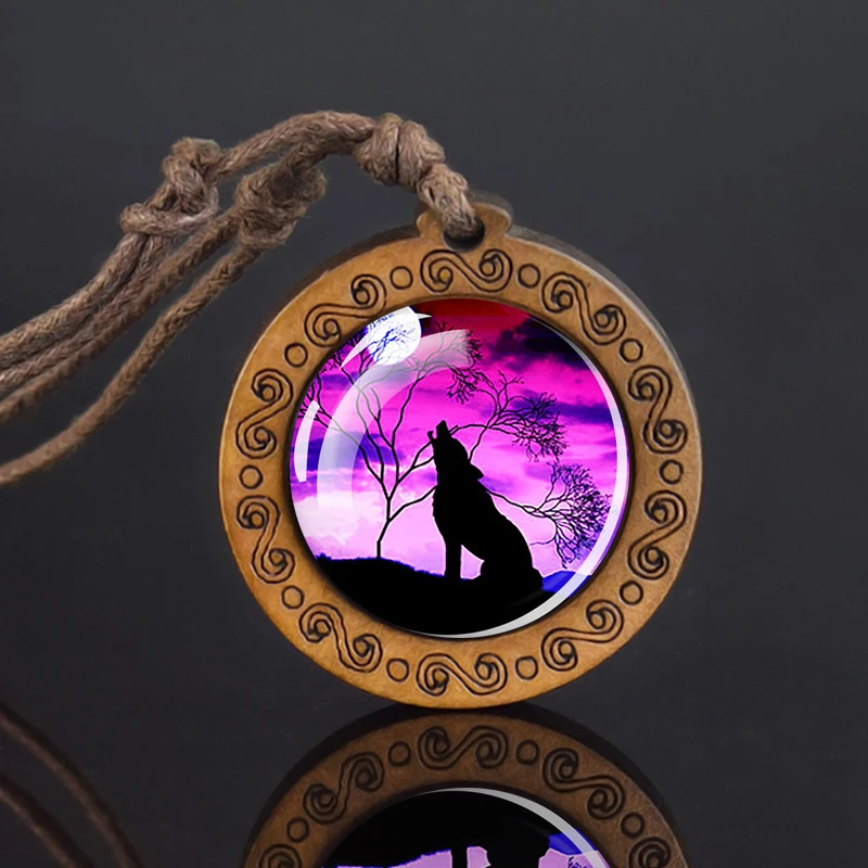 Collier Loup en Bois – Pendentif Esprit Sauvage – Image 28