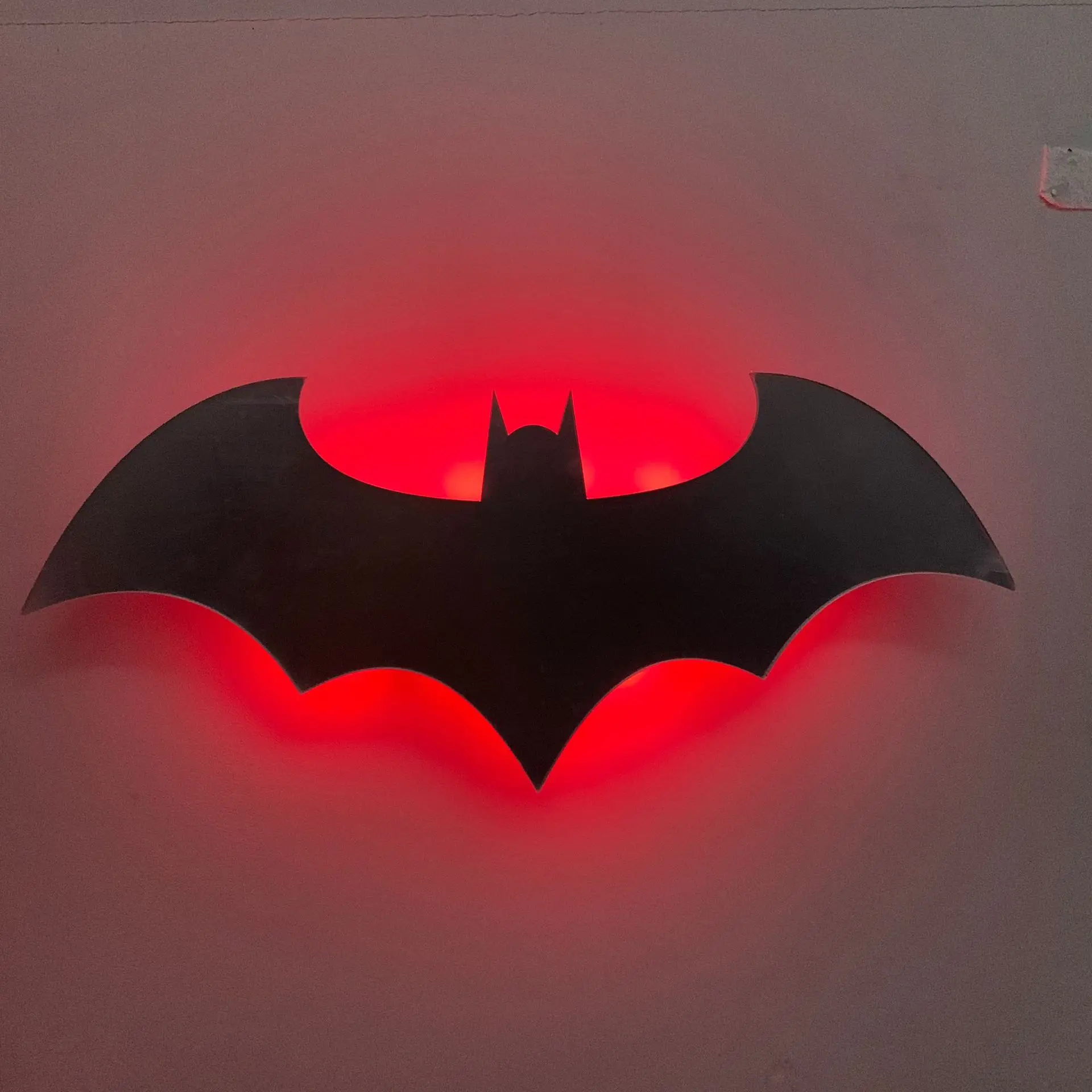 Applique murale bois avec lumière LED