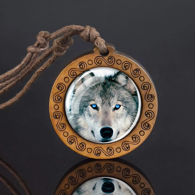 Collier Loup en Bois – Pendentif Esprit Sauvage – Image 13