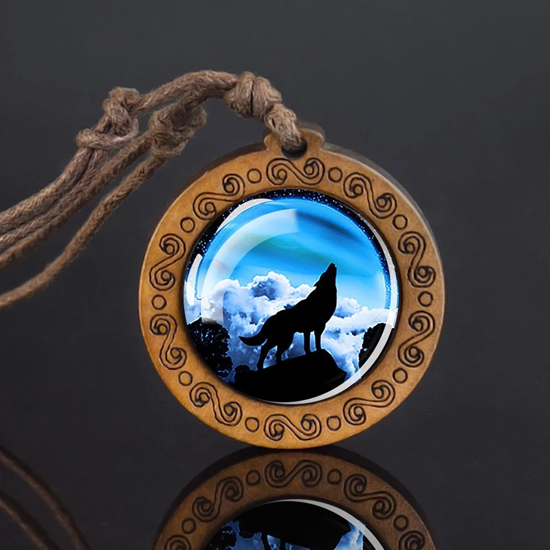 Collier Loup en Bois – Pendentif Esprit Sauvage – Image 26