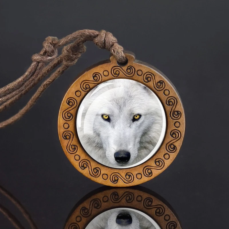 Collier Loup en Bois – Pendentif Esprit Sauvage – Image 10