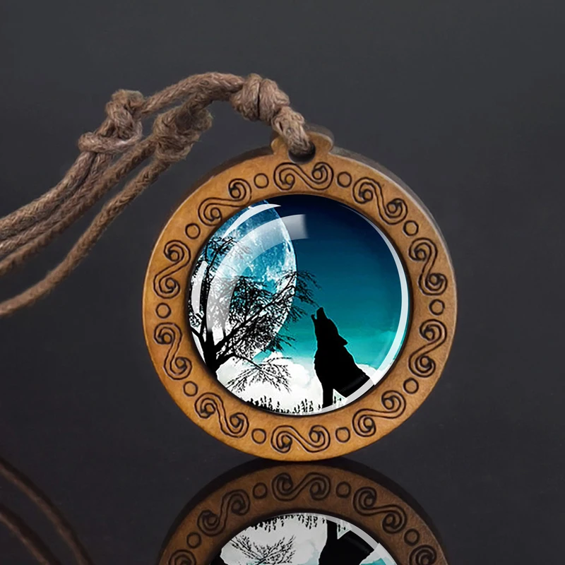 Collier Loup en Bois – Pendentif Esprit Sauvage – Image 23