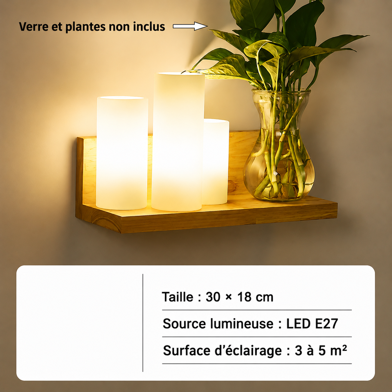 Applique murale moderne style nordique