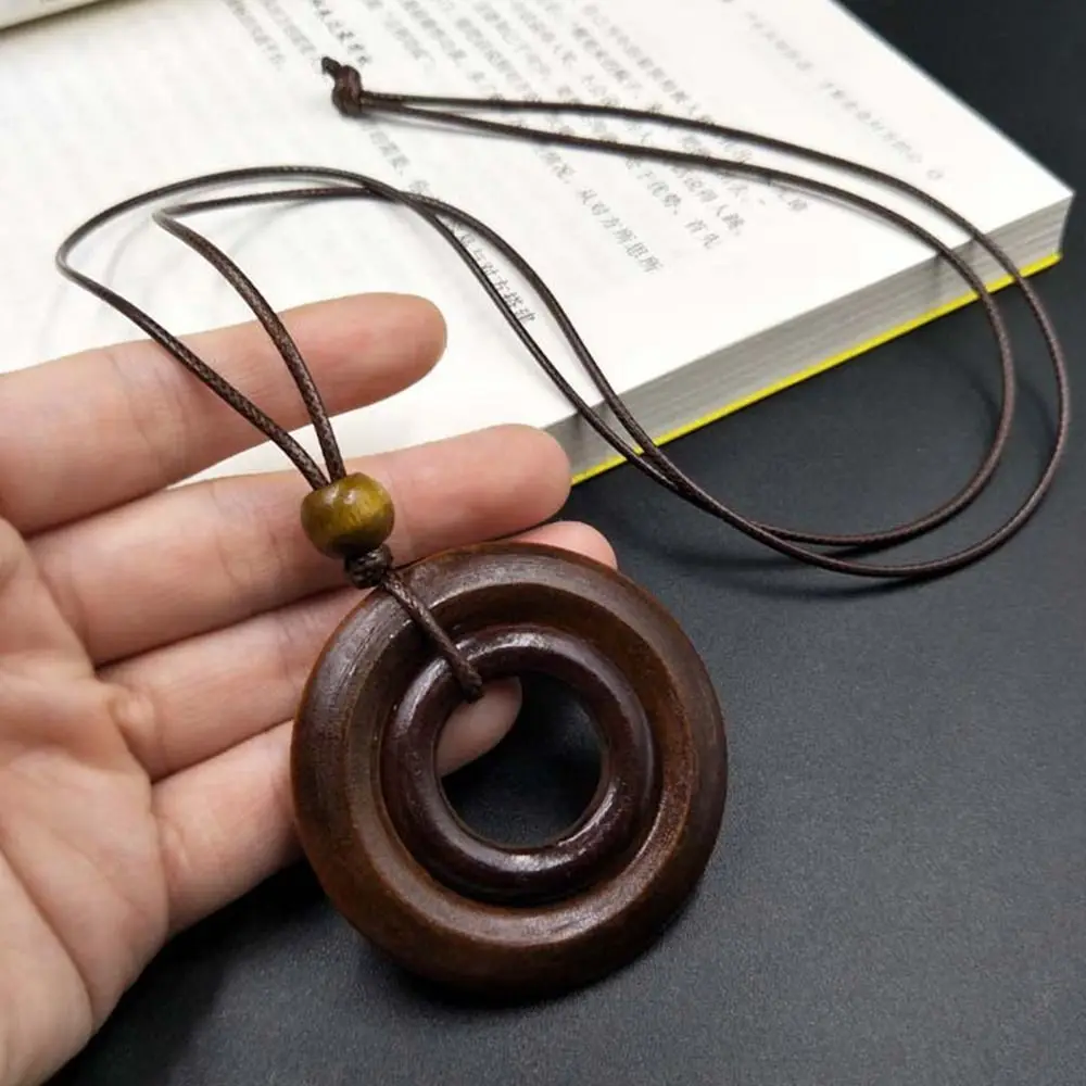 pendentif anneaux bohème
