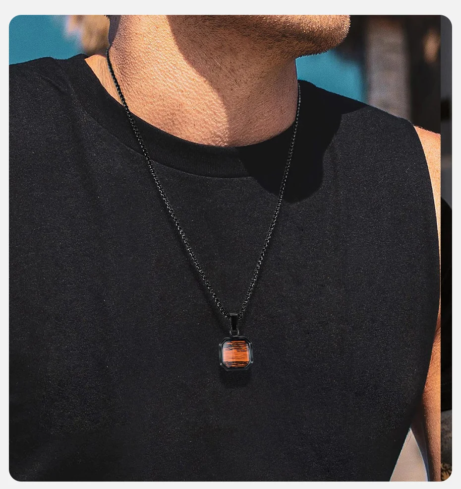 passion bijoux en bois collier blow