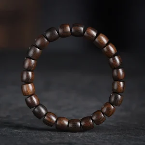 bracelet Passion bijoux en bois en Perles de Bois style Naturel