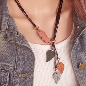 bijou en bois style bohème