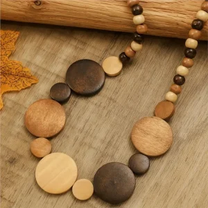 passion bijoux en bois collier